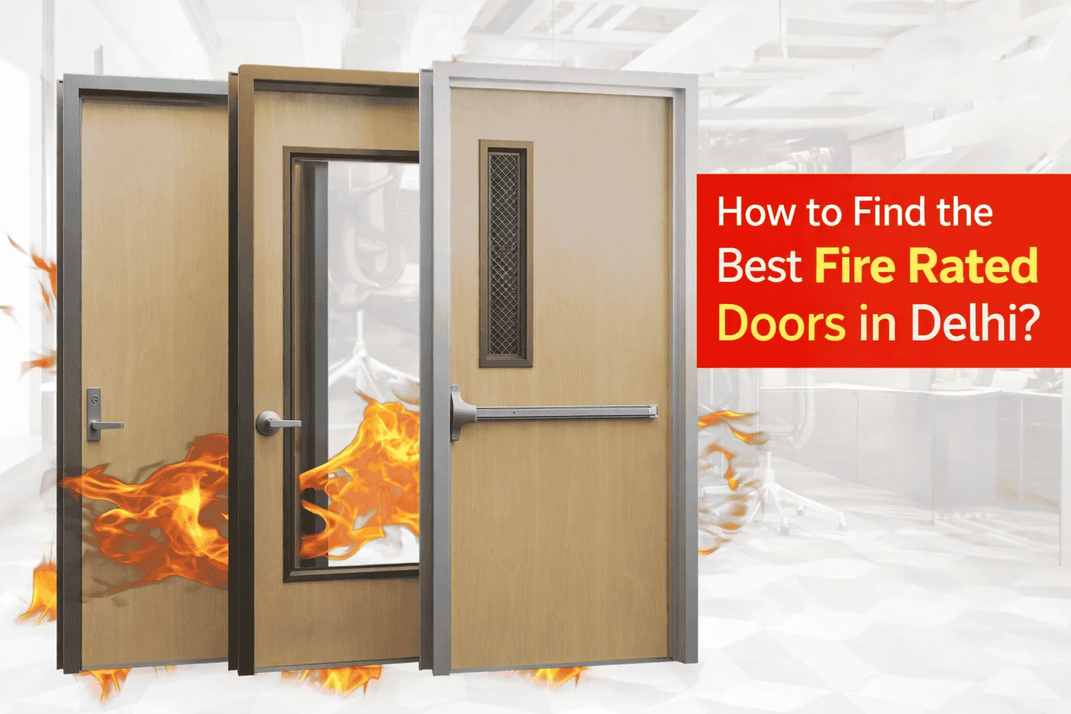 Best Fire Rated Doors in Delhi